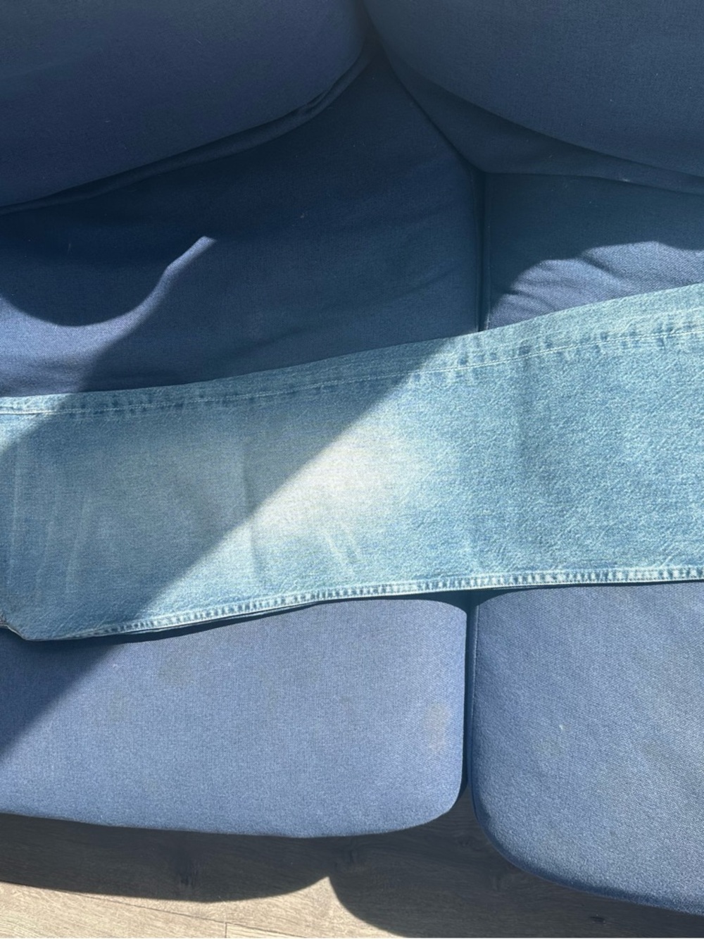 MOTHER Light Blue Relaxed womens Jeans - Picture 5 of 9